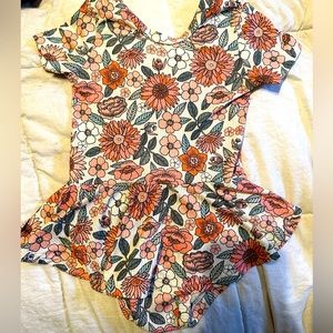 Custom made skirted leotard